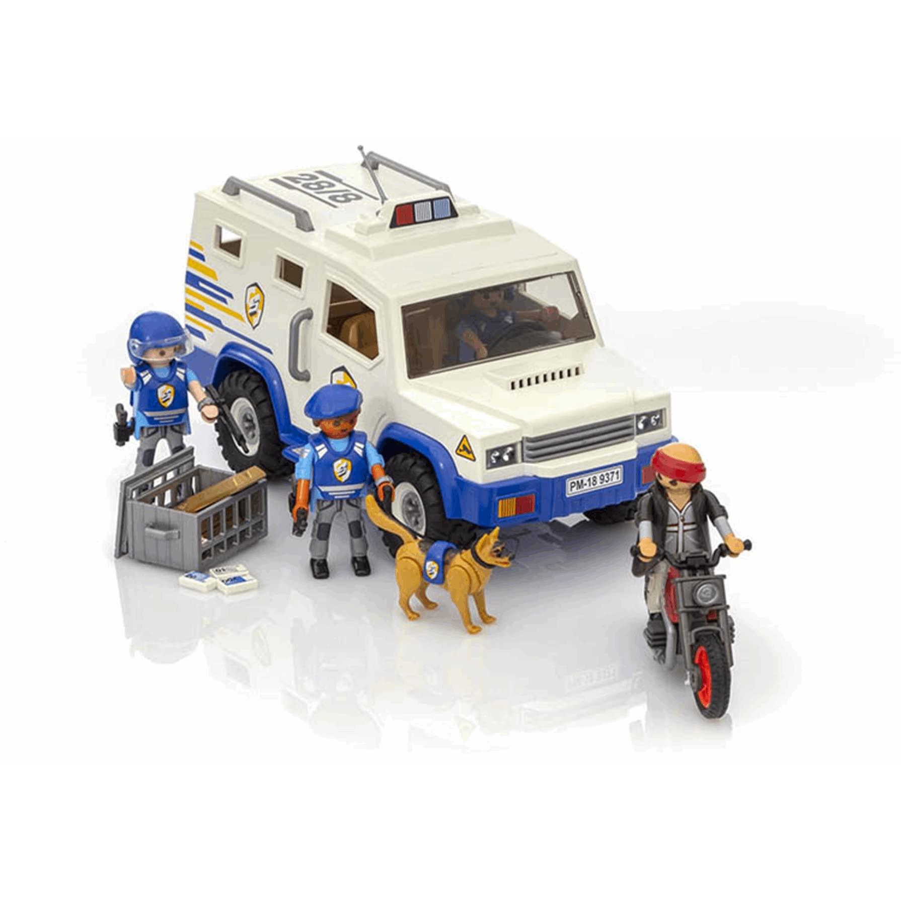 ミリタリー playmobil special Amazon.com: Playmobil 9371 City Action Armored Van 66-Piece